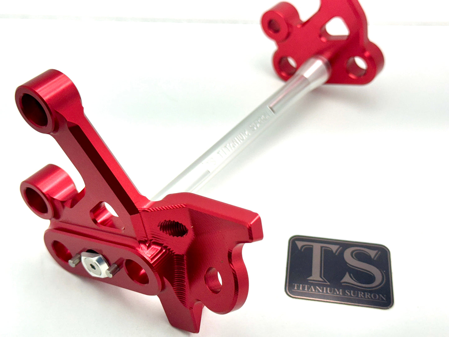 Custom CNC Aluminum Footpeg Bracket Assembly E-Ride Pro