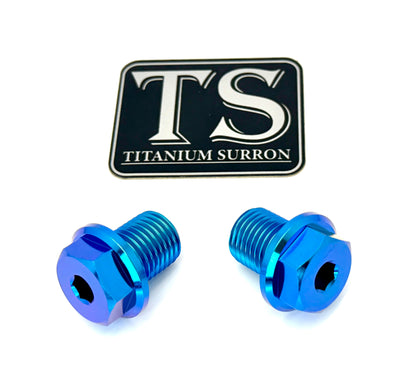 Titanium FastAce Forks Axle Bolts