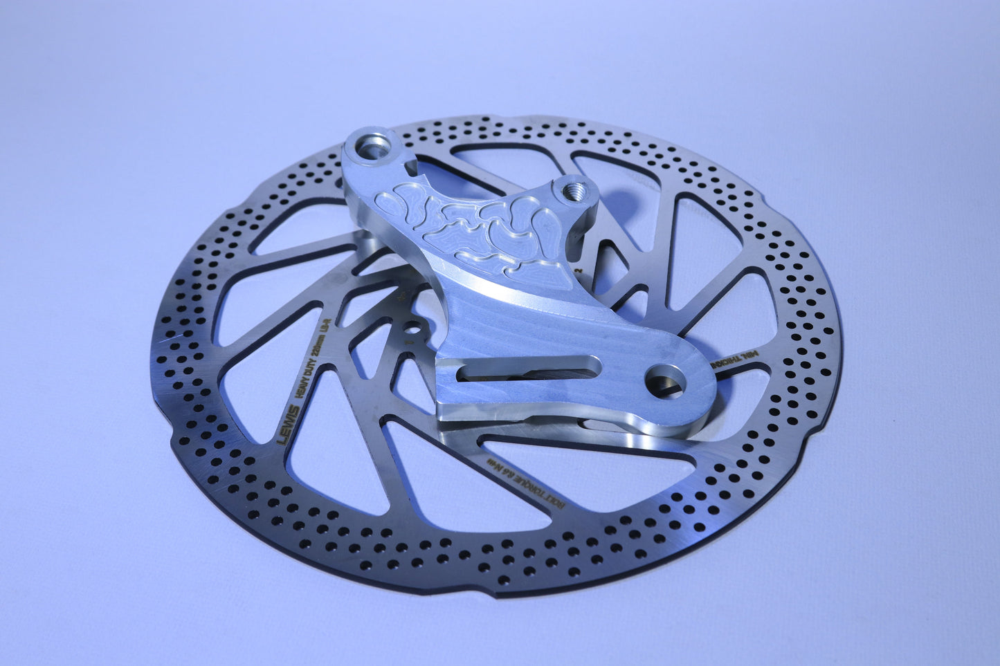 BUNDLE DEAL!! LBX Billet moto brake mount + Heavy duty rotor