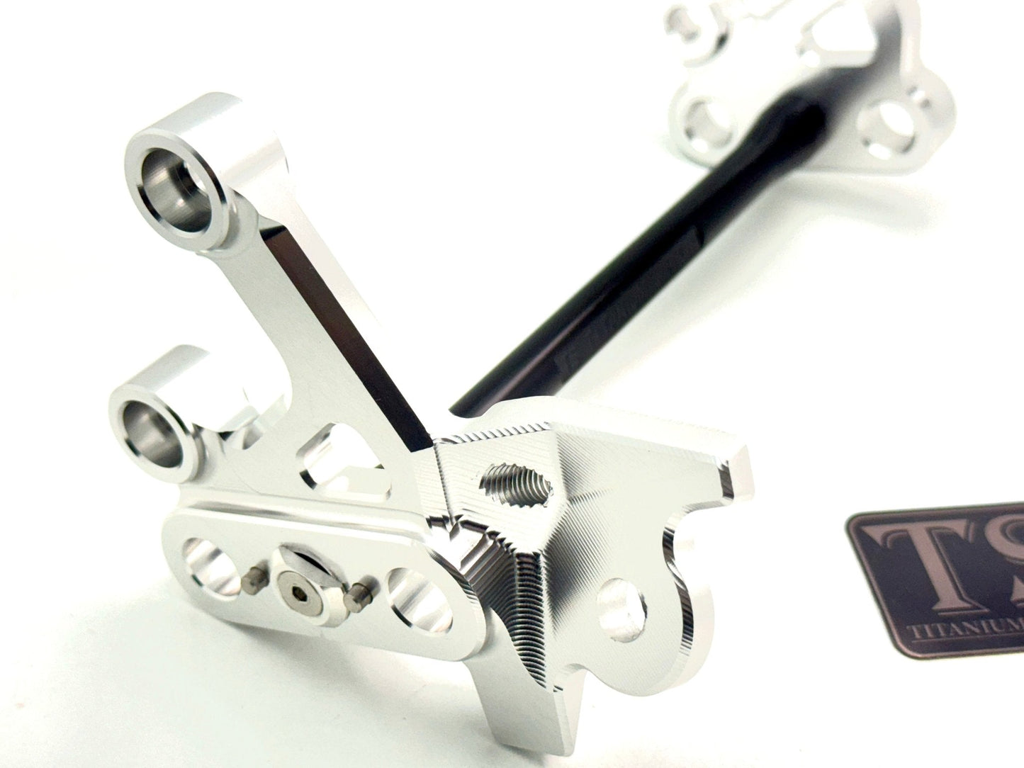 Custom CNC Aluminum Footpeg Bracket Assembly E-Ride Pro