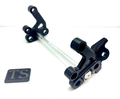 Custom CNC Aluminum Footpeg Bracket Assembly E-Ride Pro