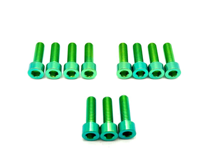 Titanium EXT Ferro Fork 11/17 Piece Bolt Kits