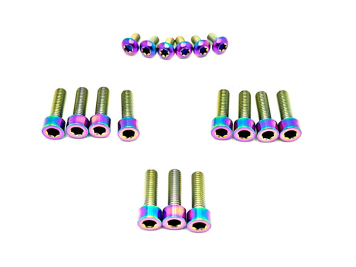 Titanium Bolt Kit for E-Ride Pro SR and Pro SS 3.0 Factory FastAce Fork (ALX32RC)