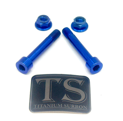 Titanium Rear Shock Mount Hardware (4 Pieces) E-Ride Pro