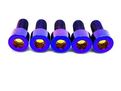 Titanium Rear Sprocket Bolts - E-Moto